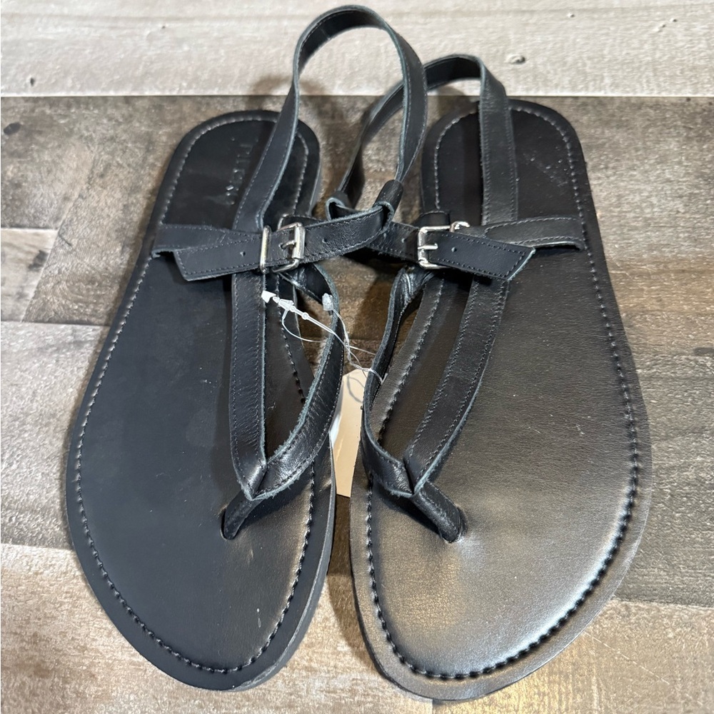 NWT Anthropologie Pilcro Black Sandals- 36